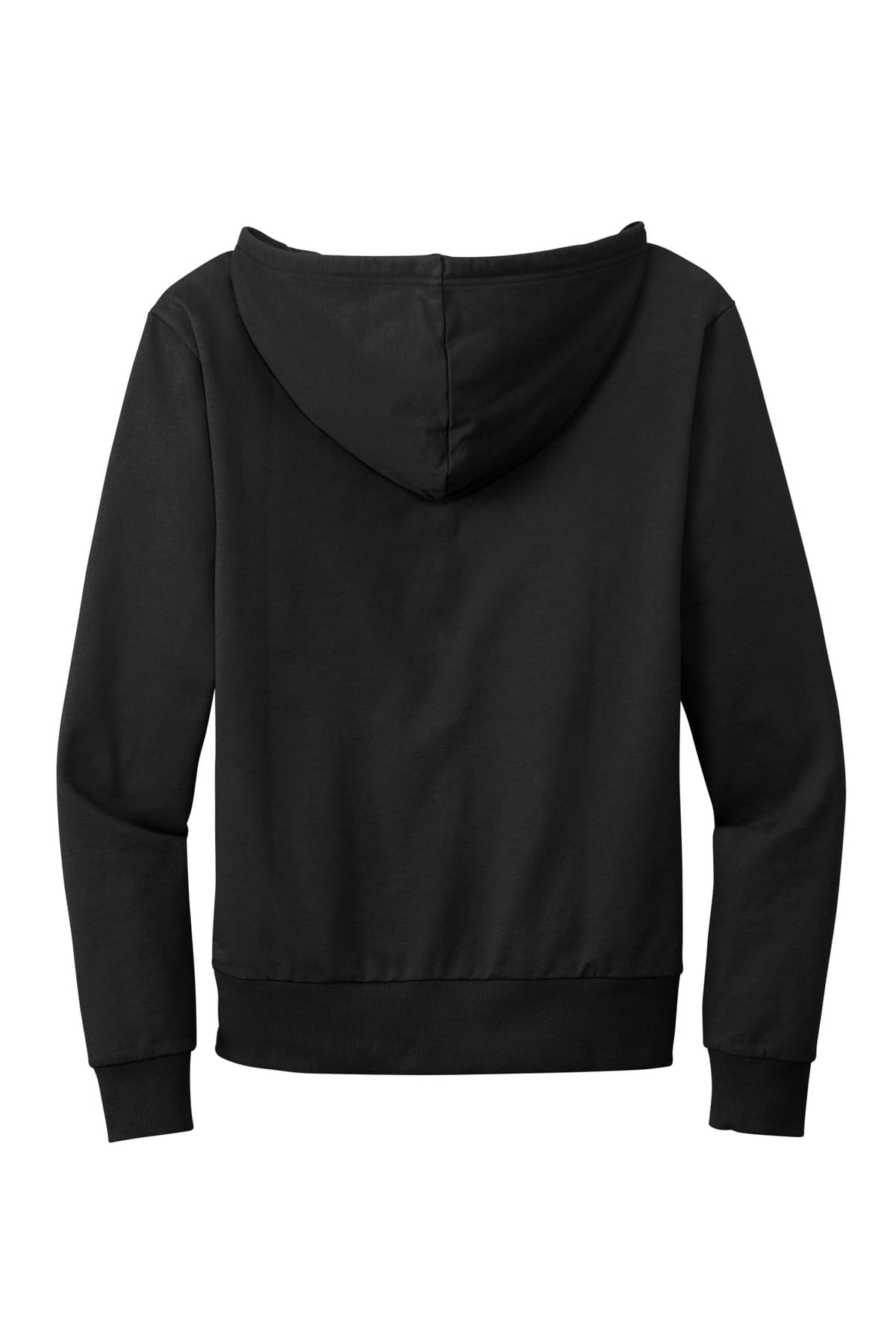 Allmade Unisex Organic French Terry Full-Zip Hoodie AL4002 — flat back